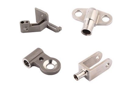 Polished zinc parts