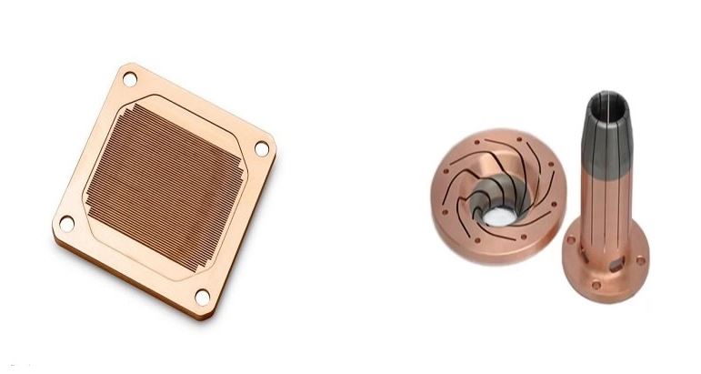 Copper die cast parts
